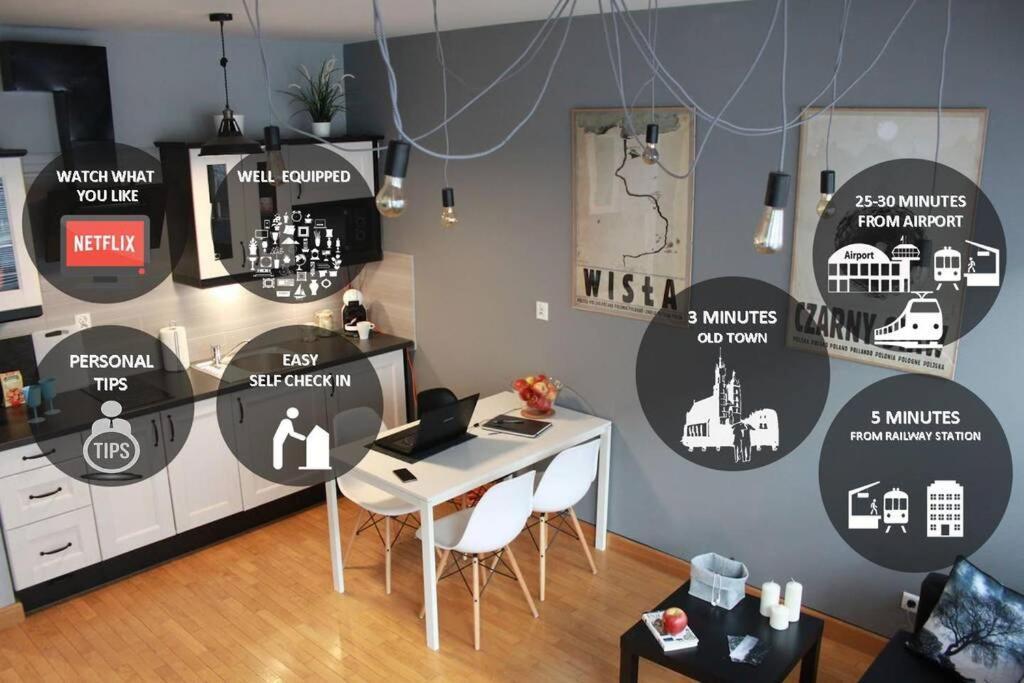 Apartamento Kopernika 8'3 - Market Square & Old Town Cracovia Exterior foto